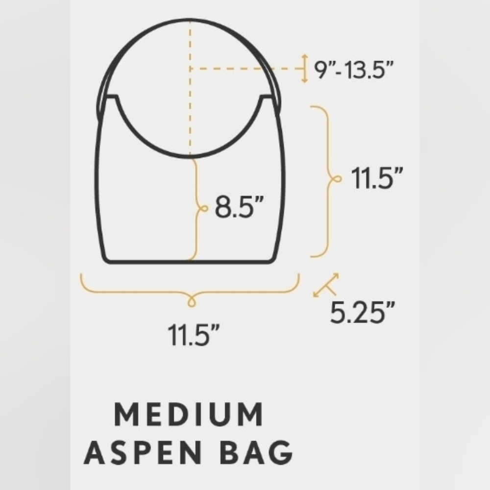 Portland Leather Goods Medium Aspen Shoulder Bag - Picture 6 of 6